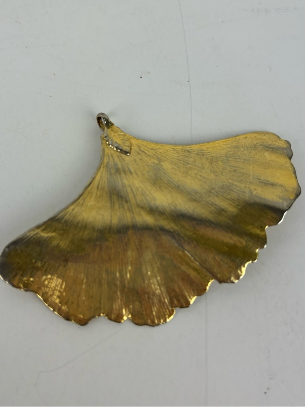 Gold Ginkgo Leaf Pendant Necklace - Women Accessories